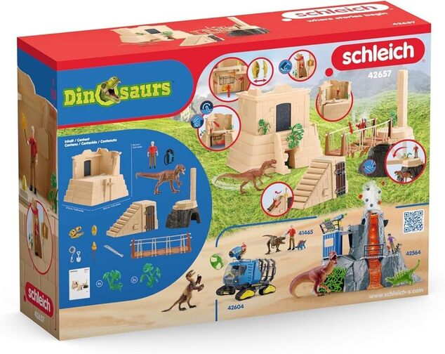 Schleich Dobytie dinosaurieho chrámu