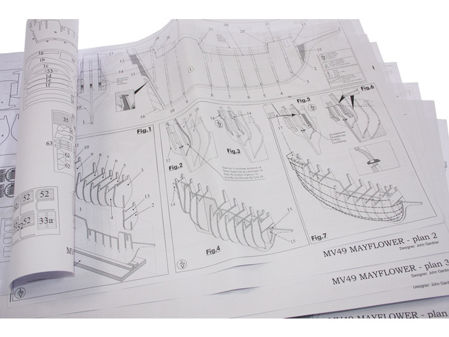 MAMOLI Mayflower 1609 1:70 kit