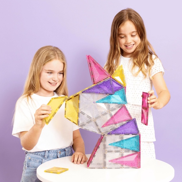 CONNETIX® Glitter Unicorn Pack magnetski građevni set 56 kom