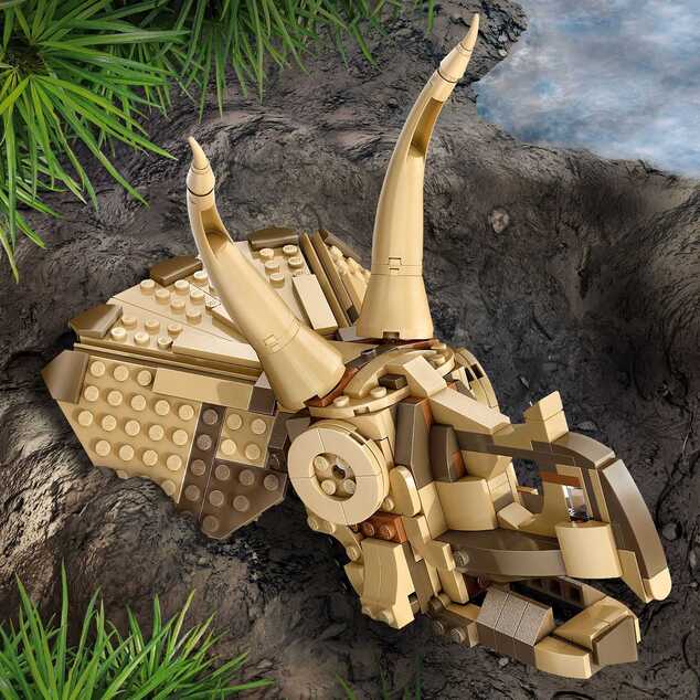 LEGO® Jurassic World  76969 Dinosaurie fosílie: Lebka triceratopsa