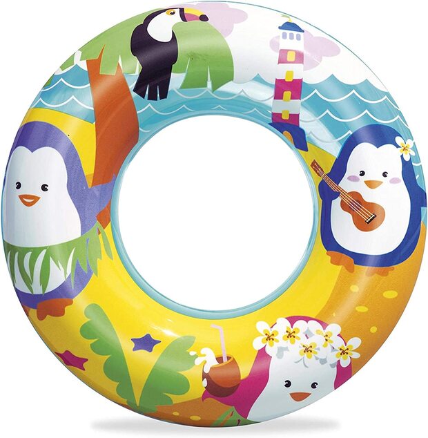 Bestway 36113 Nafukovací kruh - morské zvieratká 51 cm