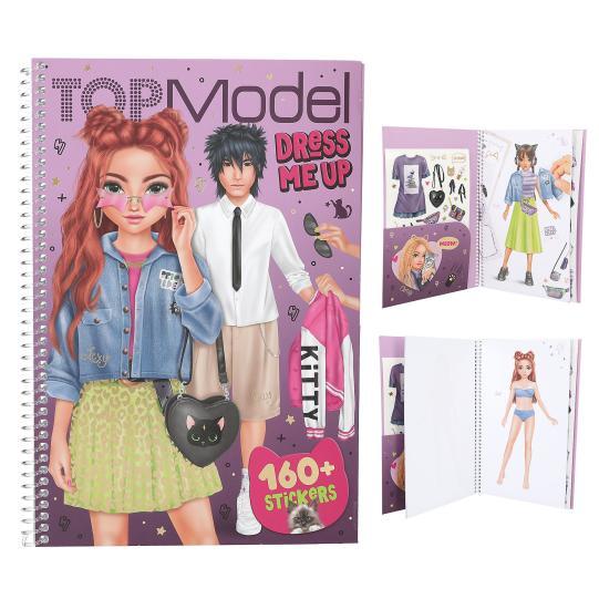 Top Model Dress Me Up Blok, 160 samolepiek