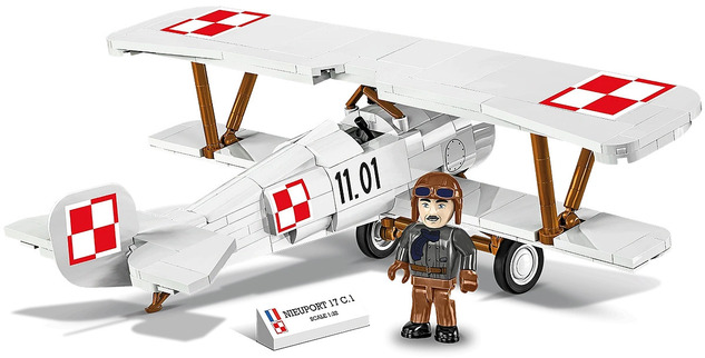 Cobi 2998 Great War - Nieuport 17 C.1 110 H.P. (PL), 1:32, 273k