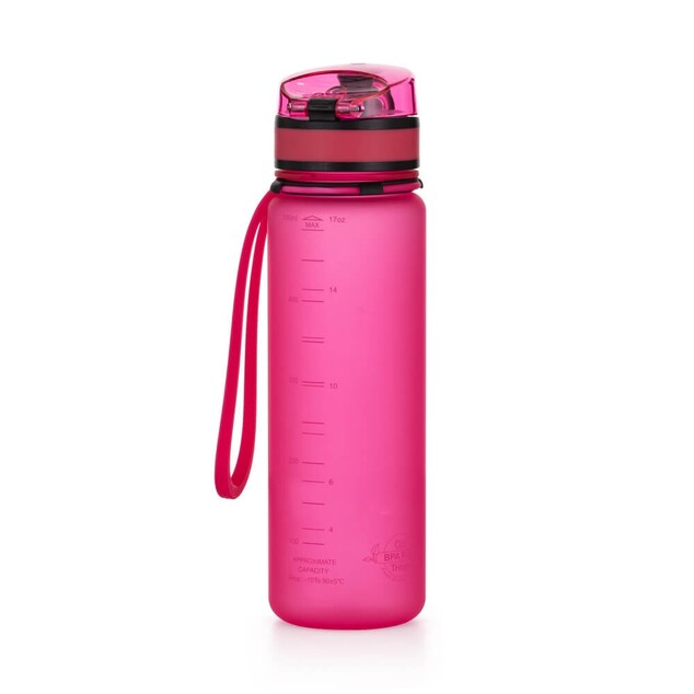 Rosa Flasche