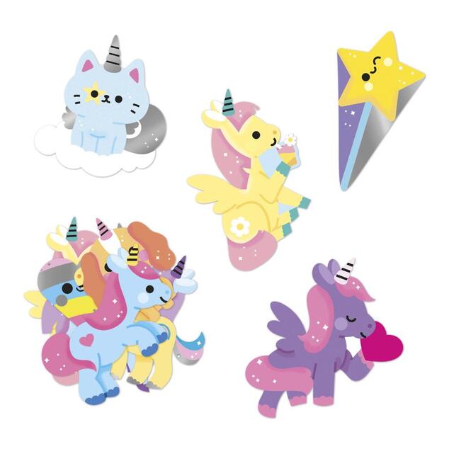 Janod Stickers Samolepky Jednorožce 100 ks