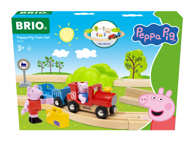 Brio Železniška proga Pujsa Pepa