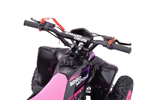 Benzínová štvorkolka pre deti Beneo Motors Adventure ružová - 50cm3
