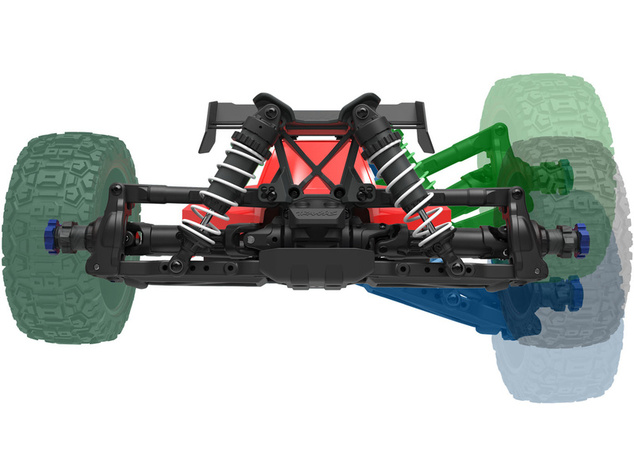 Traxxas Jato 1:8 4WD BL-2S RTR zelené