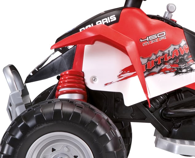 Peg-Pérego Polaris Outlaw 12V - 330W červená