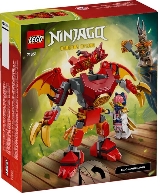 LEGO® NINJAGO 71851 Kais Kampfset mit Drachenrüstung