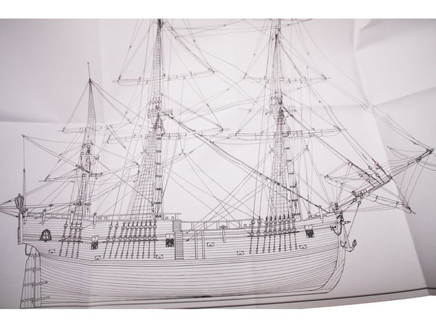 COREL Endeavour 1768 1:60 kit
