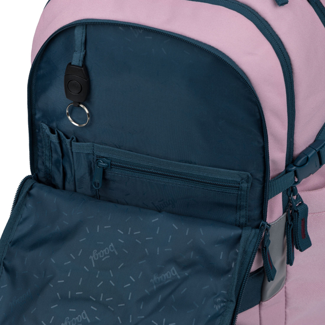 BAAGL SET 3 Skate Rose: zaino, astuccio, borsa sportiva GRS