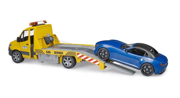 Bruder 2675 Odťahové vozidlo MB Sprinter so športovým autom