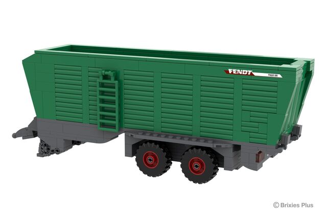 BRIXIES Plus 222.711 Fendt Tigo XR - viacúčelový samozberací automobil, 1:32, 334 k