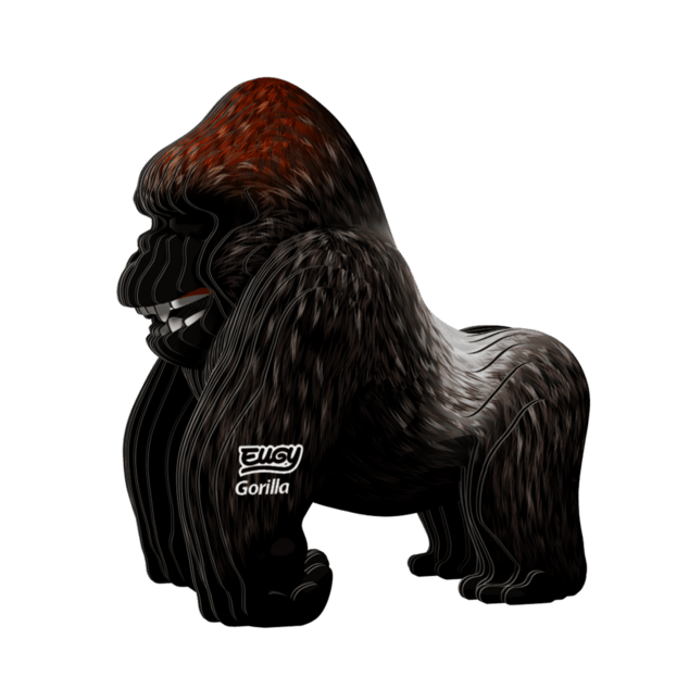EUGY Gorilla 3D kartonasta sestavljanka