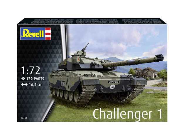 Plastikmodellbausatz Panzer 03365 - Challenger 1 (1:72)