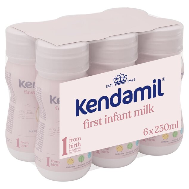 Kendamil Latte Liquido per Lattanti 1 (6x250 ml)