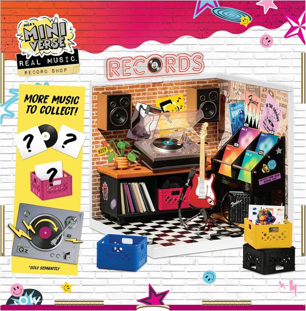 MGA's Miniverse Real Music™ Record shop