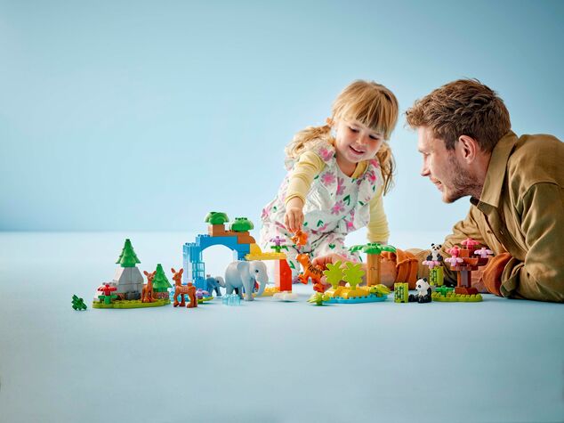 LEGO® DUPLO® 10446 Rodinky divokých zvierat 3 v 1