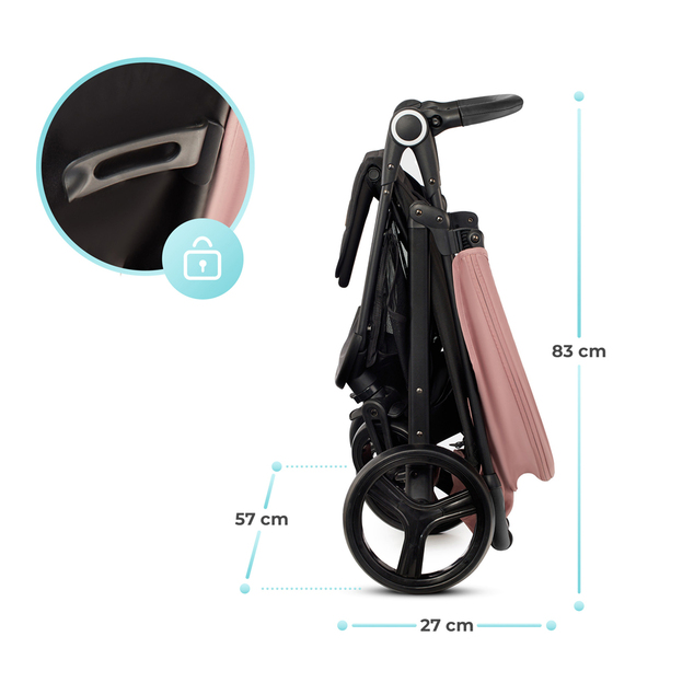 KINDERKRAFT Sportwagen Grande Plus Pink