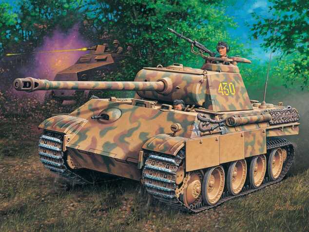 ModelSet tank 63171 - Panther Ausf. G (Sd.Kfz. 171) (1:72)