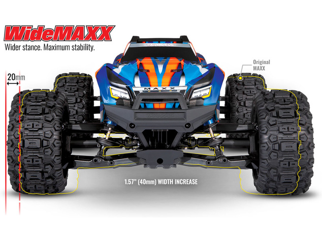 Traxxas Maxx 1:8 4WD RTR roșu