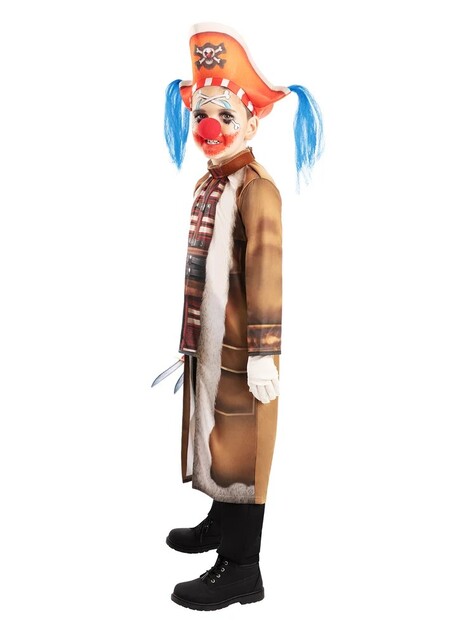 ONE PIECE  BUGGY THE CLOWN dětský kostým velikost (134-140cm)