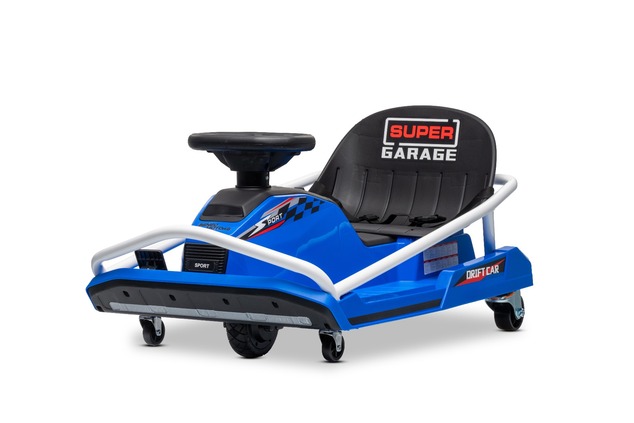 Beneo Motors driftovacia Motokára 24V, modrá, 300W Bezkartáčový Motor, Lítiová batéria, Dr