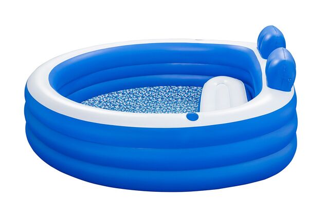 Bestway 54422 Piscina inflable familiar con asientos 231 x 219 x 79 cm