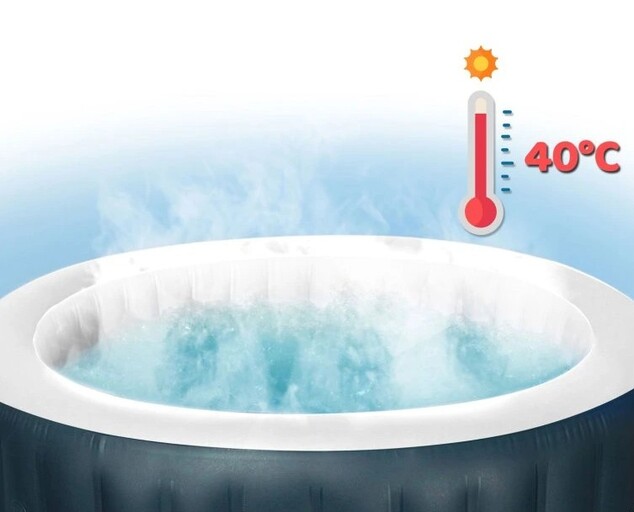 Bestway 6001D Lay-Z-Spa® Miami AirJet™ pezsgőfürdő 6 személyre (Energiatakarékos) 196 x 66 cm