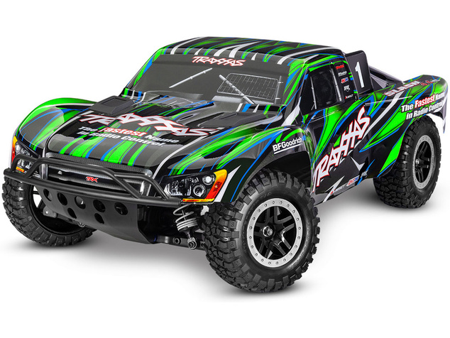 Traxxas Slash 1:10 HD VXL 4WD RTR modrý