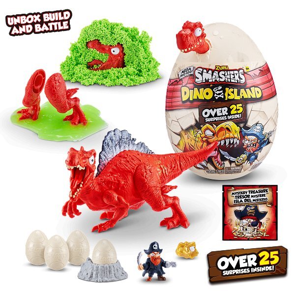 Zuru Smashers: Dino Island Ei - großes Paket