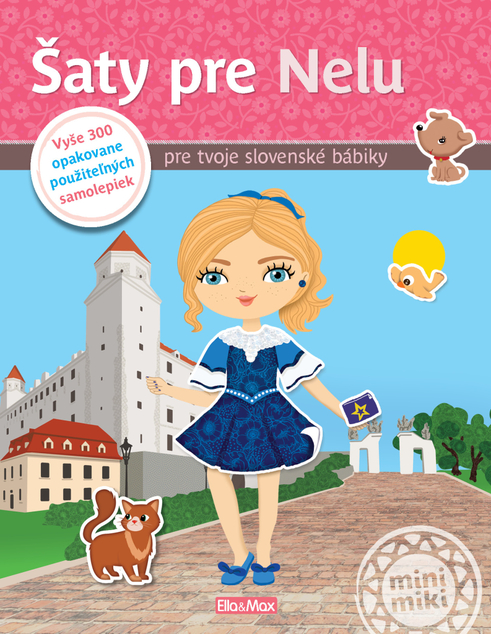 Šaty pre NELU Kniha samolepiek