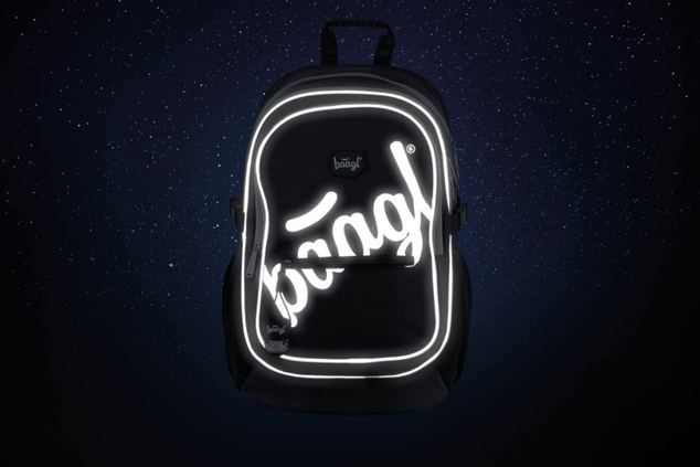 BAAGL Iskolai hátizsák Core Logo Reflex