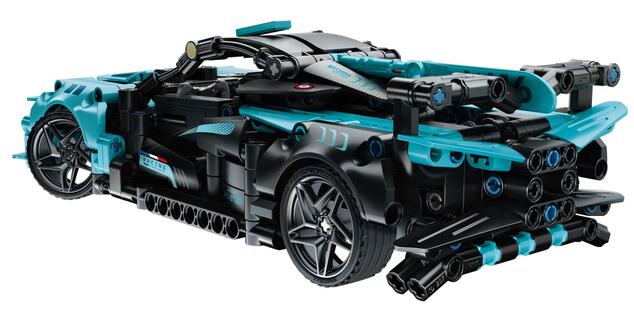 Stavebnica iM.MASTER programovacie auto RC plast 2,4 GHz 439 dielikov na batérie