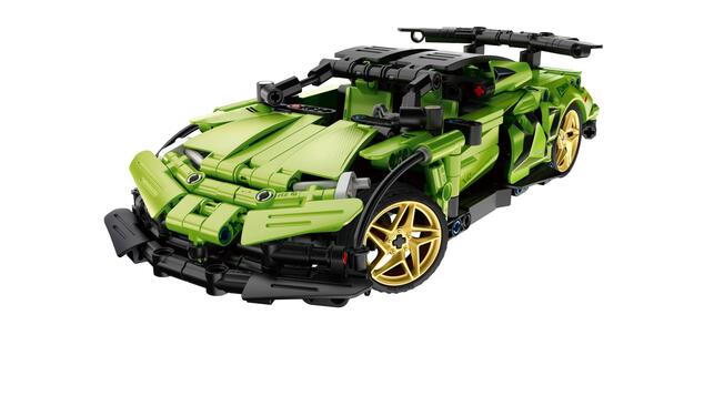 Stavebnica iM.MASTER závodné auto RC plast 2,4 GHz 429 dielikov dôb. pack+ batéria