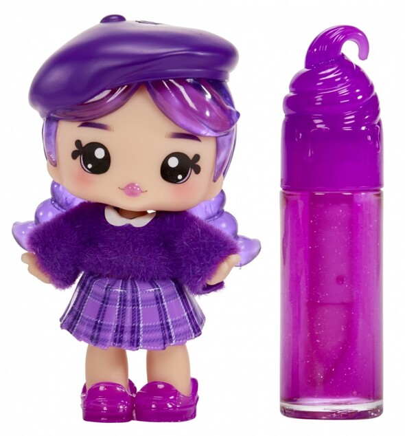 Yummiland Malá bábika s leskom na pery - Greta Grape