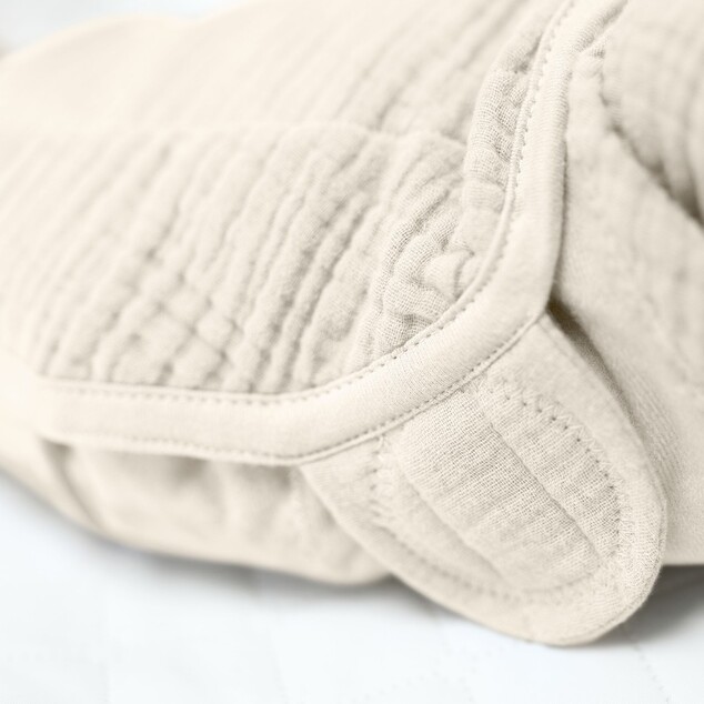 INGENUITY Pucktuch SwaddleMe™ Muschel Cream 1,5 TOG 0-3m
