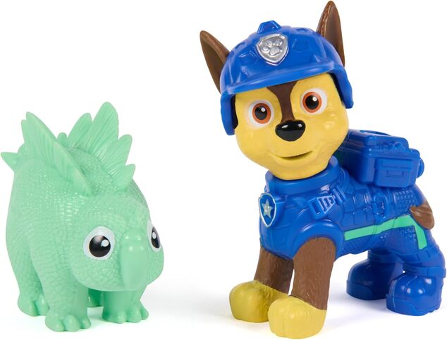 Spin Master Paw Patrol Dino RC auto con rimorchio Chase