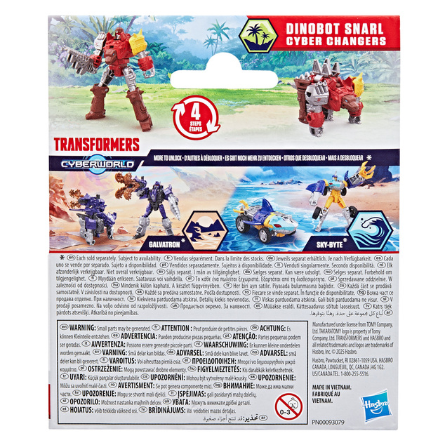 HASBRO - Transformers Cyberworld, DINOBOT SNARL