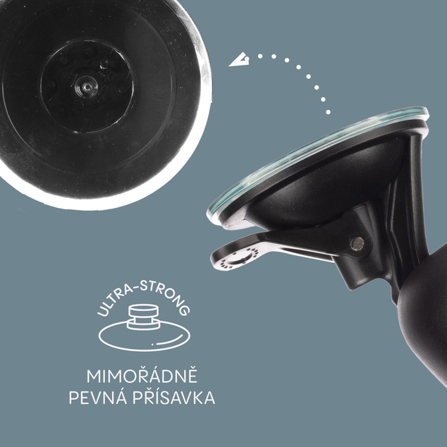 Malé spätné zrkadlo DELUXE, Black