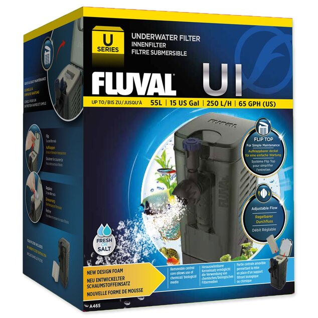 Interner Fluval U1-Filter, 200 l/h