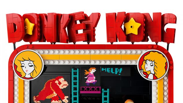LEGO® Super Mario™ 72051 Donkey Kong™ Arcade játék