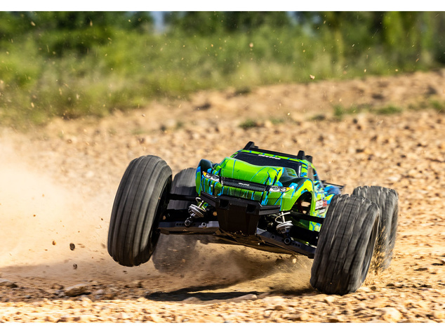 Traxxas Rustler 4x4 1:10 VX3 RTR albastru