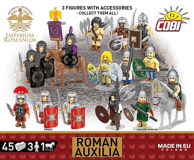 Cobi Imperium Romanum IR Auxilia (pomocné sbory), 45 k, 4 f