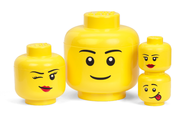 LEGO® úložná hlava (mini) - chlapec
