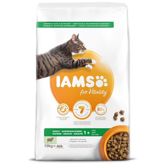 IAMS Cat Adult Lamb 10kg