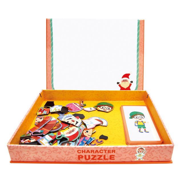 Bino Magnetické puzzle, postavičky