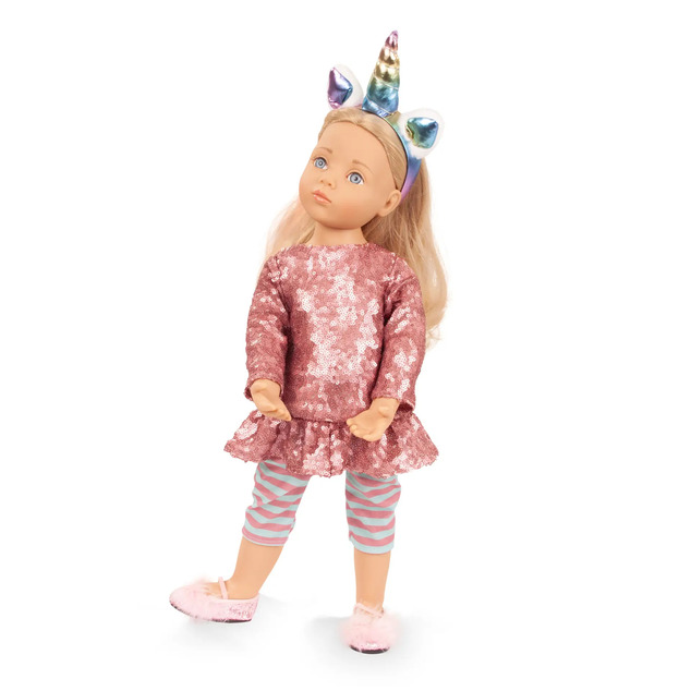 Götz bábika Happy kidz Anna Unicorn 50cm