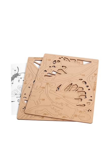 GRAINE CREATIVE 3D Puzzle Metulj 22 kosov
